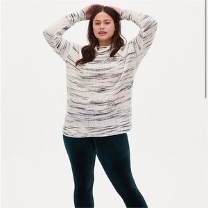 Torrid Ivory Space Dye Sweater - Size 0